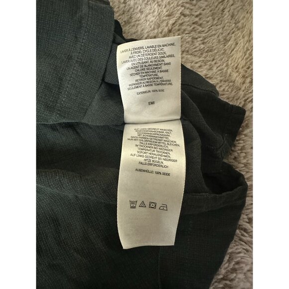 Columbia "The Perfect Martini" 100% Silk Short Sleeve Button Down Shirt Size XL - Picture 12 of 16